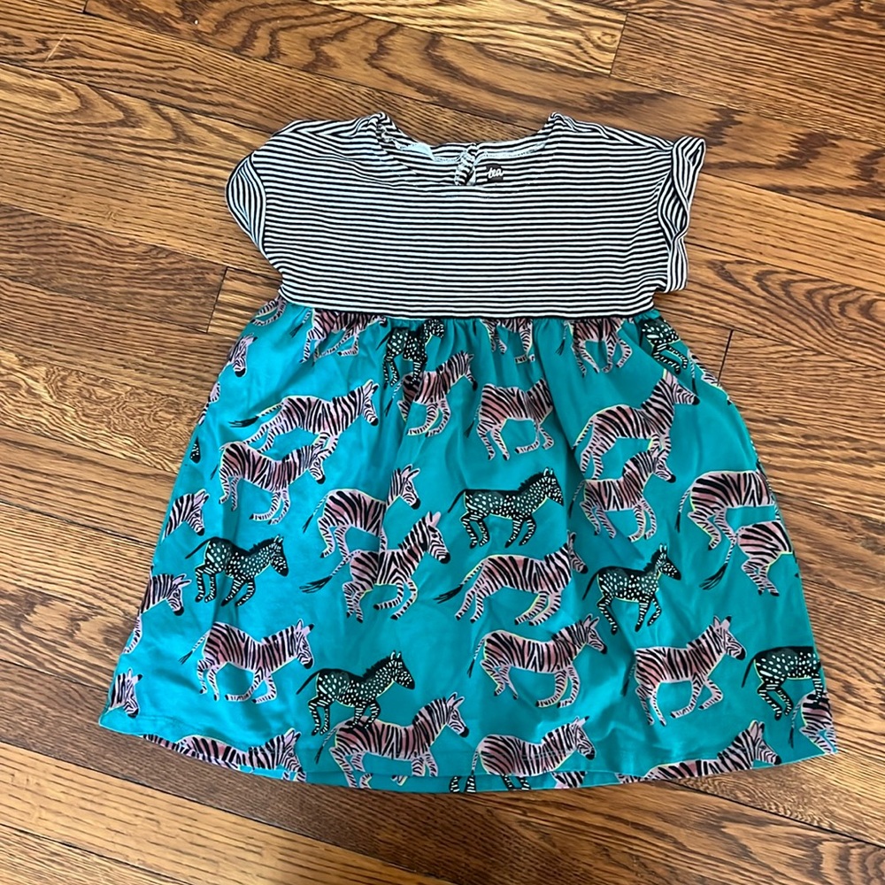 girls tea collection zebra stripe dress